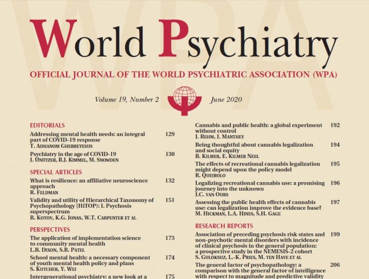 World Psychiatry June 2021 – журнал