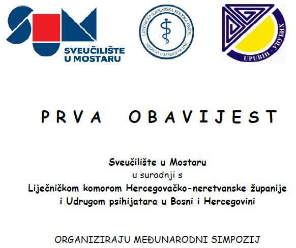 ОСАМНАЕСТА МОСТАРСКА ПСИХИЈАТРИЈСКА СУБОТА – ПРВО ОБА ВЈЕШТЕЊЕ